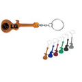 Guitar Aluminum Bottle Opener with Keychain